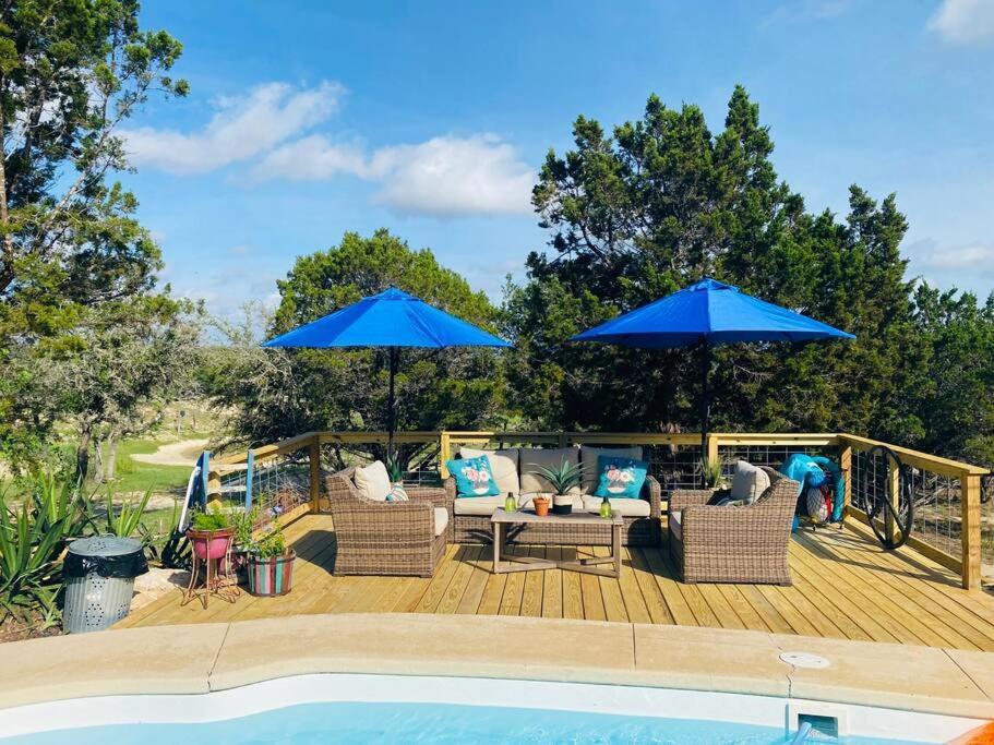 Cottage With Hot Tub And Pool Bandera, Tx. 외부 사진